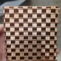 Maille décorative ZhihangMetal, rideaux suspendus, plafonds de bureau, plafonds suspendus, maille extensible, maille décorative pour murs extérieurs