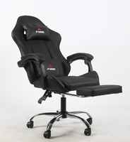 YOUGE Executive Racing Gamer Chair Minimaliste Design Moderne Haute Qualité Cuir Durable Rotatif Métal Synthétique Maison/Bureau