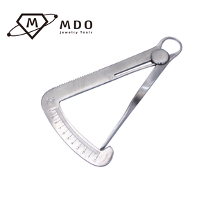 Stainless Steel Jewelry <strong>Diamond</strong> Measure Tools 0.1cm Inside Thickness Measure Jewlery Wax Dental Lab Vernier Caliper <strong>Gauge</strong> - Product Image 4