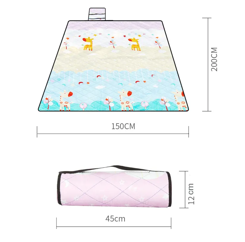 oversized blanket sand proof picnic blanket beach travel camping mat
