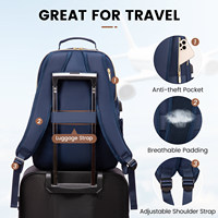Sac à dos LOVEVOOK de haute qualité pour femmes et hommes, idéal pour l'école, le travail, les voyages, le quotidien, grande capacité, pour ordinateur portable 15,6 pouces