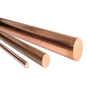 Barre carrée en cuivre populaire de haute qualité prix plusieurs tailles en stock prêt à expédier taille personnalisée longueur barre en cuivre