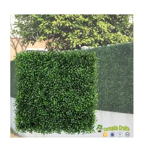 人造黄杨木篱笆面板植物装饰花园篱笆屏风绿墙户外室内绿植墙