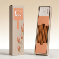 Bâtonnets d'encens personnalisés haut de gamme en bambou et bois de santal 100 % naturels, parfum aromatique indien et tibétain pour l'automne