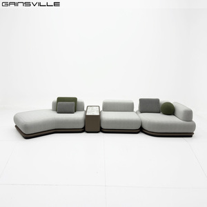 High-<b>End</b> Fabric Grey Sectional High <b>End</b> Modern Luxury Living Room Set GS9223 Luxury Living Room Set GS9223 - Product Image 5