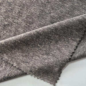 Tissu <span class=keywords><strong>jersey</strong></span> simple en <span class=keywords><strong>viscose</strong></span> respirant, mélange de 50% polyester, 38% coton, 12% rayonne, 160 GSM, tricoté en gros, pour t-shirt, sous-vêtements, gilet - Product Image 3