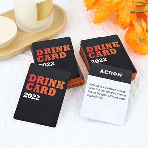 Texture Embossing Customized Printing <b>Table</b> Drink Adult Playing <b>Cards</b> Drinking Family <b>Card</b> Game for Adult Friends Family Party - Product Image 3