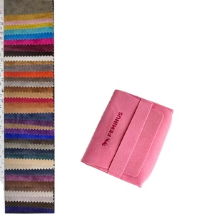 ซองใส่เครื่องประดับ/น้ำหอม ผ้ากำมะหยี่สีชมพู พิมพ์โลโก้ตามสั่ง แบบ 3 มิติ ดีไซน์ซองจดหมาย พร้อมสายคล้อง - Product Image 3