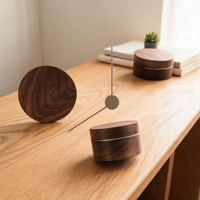 Diffuseur d'arômes ultrasonique silencieux, brumisateur pour chambre, bureau, yoga, idéal pour la relaxation et l'amélioration de l'humeur, pots cosmétiques