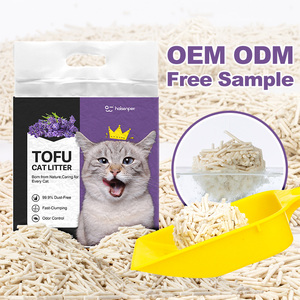 Grandes Descuentos al por Mayor en Arena para Gatos de Tofu, Fuerte Aglutinación, Bajo Contenido de Polvo, Arena para Gatos de Soya, Fábrica OEM, Suministro de Gran Capacidad - Product Image 1