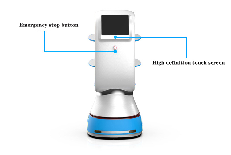 Most Popular  Commercial Food Delivery Smart Robot