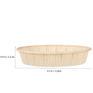 Moule à muffins en papier à revêtement jetable antiadhésif à haute température personnalisable moule à muffins à usage alimentaire commercial outil de tasse à gâteau Dessert - Product Image 5