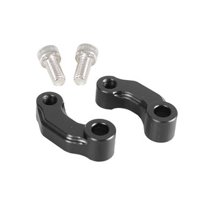 Adaptateur d'extension de rétroviseur de moto, supports de montage pour Bmw R1200Gs Lc, aluminium noir titane, côté gauche - Product Image 5