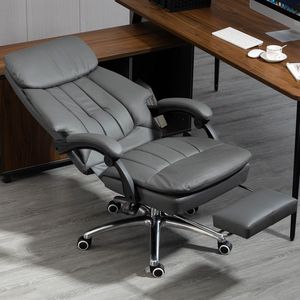 Silla de Oficina de Cuero Reclinable a 175 Grados, Silla Ejecutiva para Siesta en el Trabajo - Product Image 2