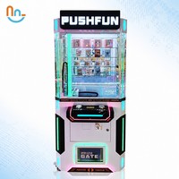 Joy2fun Machine à griffes à monnayeur avec récompenses métalliques, avec support en anglais, pour centre de divertissement