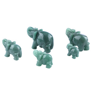 Colgante de ágata <span class=keywords><strong>roja</strong></span> de <span class=keywords><strong>jade</strong></span>, animal, cristal, elefante, cuarzo - Product Image 1