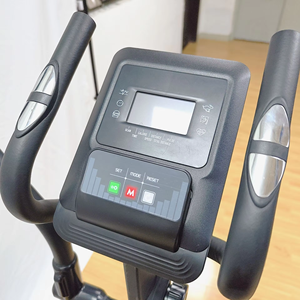 Entraîneur de fitness à domicile en acier magnétique minceur vélo d'exercice intérieur pliable elliptique Cross Trainer écran LCD manuel pour la maison - Product Image 4
