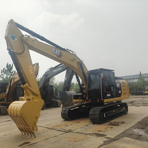 Excavadora de cadenas Caterpillar CAT 320E de 20 toneladas, usada, original, con motor Caterpillar y alta calidad, modelos 320D/DL/D2L, 320C/CL, 320B/BL - Product Image 5