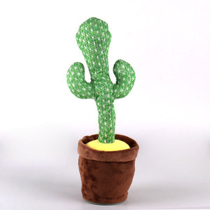 Jouets en peluche à succès en 2023, cadeaux pour enfants, <span class=keywords><strong>cactus</strong></span> chantant amusant, <span class=keywords><strong>jouet</strong></span> en peluche parlant, <span class=keywords><strong>cactus</strong></span> dansant - Product Image 4