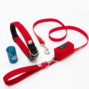 Tali Anjing Anti Air Berlapis PVC, Tali Anjing dari Kain Nilon dengan Pegangan, Tali Anjing PVC Lembut Merek Wild, Set Tali dan Harness Anjing - Product Image 5