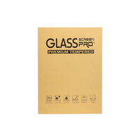 Boîte d'emballage personnalisée en papier kraft écologique pour protecteur d'écran, pochette recyclable pour verre trempé, dossier pour accessoires de tablette