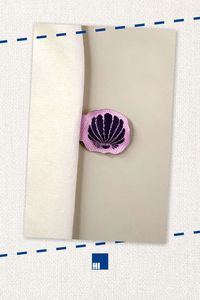Factory wholesale prices on inexpensive woven neck tags sewn onto customizable fabric with your own logo. Fast shipping - Product Image 6