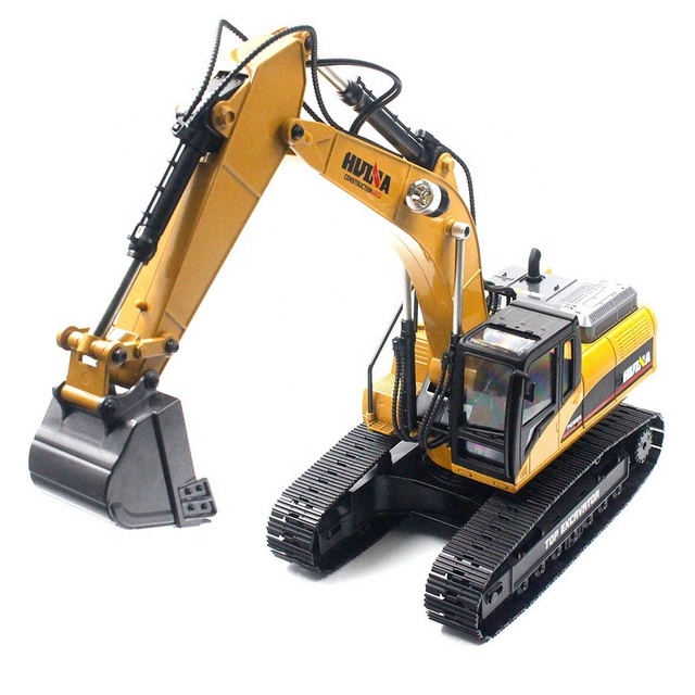HUINA TOYS 1580 2.4G 10CH Mini RC Crawlers Excavator Engineering Vehicle Truck Toys