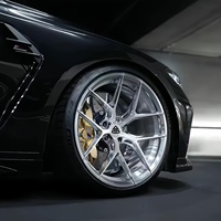Jantes forgées 722auto de 16 à 26 pouces en alliage d'aluminium multi-rayons 5x112 5x114.3 5x120, finition polie pour voitures Audi