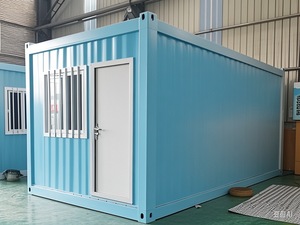 20ft năng lượng mặt trời cung cấp thép đúc sẵn container nhà nhỏ văn phòng phòng ngủ biệt thự di động <span class=keywords><strong>kiosk</strong></span> phòng tắm cho các cửa hàng khách sạn - Product Image 4