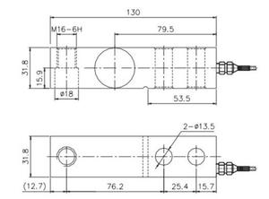 Sensor de Pesaje YZC-320C 0.5t 1t 2t 3t para Básculas Electrónicas YZC-320C con Soporte, Sensor de Pesaje YZC-320C 0.5t 1t 2t 3t 5t - Product Image 2