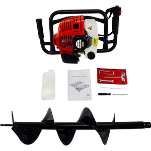 Taladro de tierra de 2 tiempos refrigerado por aire profesional 52cc herramienta ED520i - Product Image 3