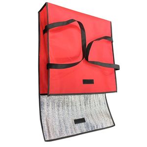 Sac de livraison de pizza frais personnalisé grand format avec logo / Sac isotherme carré de gros avec poignée Icome Bag - Product Image 2