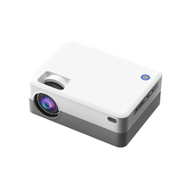 Proyector LCD Portátil Inteligente, WiFi Dual, Cuatro Núcleos, 720P, Android 11, LED Mini, para Uso Empresarial y Educativo