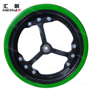 Roues <span class=keywords><strong>de</strong></span> <span class=keywords><strong>jauge</strong></span> <span class=keywords><strong>de</strong></span> précision en polyuréthane HUICHAO <span class=keywords><strong>pour</strong></span> machines agricoles, 16x3 pouces, <span class=keywords><strong>pour</strong></span> cultivateurs - Product Image 1