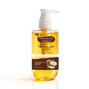 Huile corporelle nourrissante YURHERSU à la formule d'huile de coco 200ml, parfum doux aux herbes, pour le soin de la peau - Product Image 5