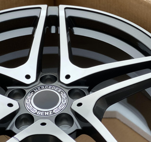 Jantes forgées en alliage d'aluminium en stock 8JX19 9JX19J 5*112 pour <span class=keywords><strong>Mercedes</strong></span>-Benz Classe E Classe C C260 E300 - Product Image 6