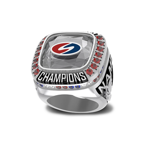 Bague de championnat classique personnalisée avec logo, bijoux sportifs pour hommes et femmes, alliage, pierres précieuses, plaqué or, pour le basketball - Product Image 3