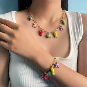 Ocean Series Multi - Accessory <b>Bracelet</b> and Necklace - Product Image 4