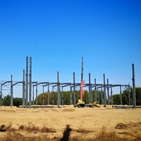 Structure en acier multi/double couche, moderne, facile à installer, pour atelier, entrepôt, usine, avec certification CE