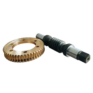 Custom Brass <span class=keywords><strong>Worm</strong></span> Gear e Steel Worms Nova Condição - Product Image 6