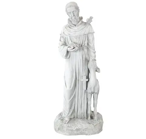 St Joseph Figurine Saint Francisของขวัญทางศาสนา