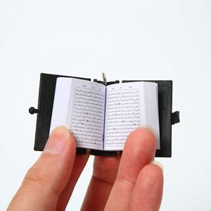 Penjualan laris mode baru agama kreatif baru Mini buku Alkitab religius bahasa Inggris Kristen hadiah kreatif gantungan kunci logam - Product Image 3