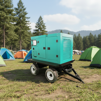 Générateur diesel portable monophasé 10kw 15kw 20kw 30kw 50kw Weichai silencieux 20kva 50kva 220v 380v générateur diesel triphasé