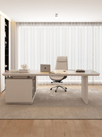 Cokovo Bureau d'angle en pierre de luxe léger avec tiroirs de rangement, idéal pour la maison et le bureau, design moderne et simple, Shimumu, garantie 3 ans
