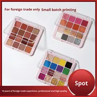 Palette de fards à paupières personnalisée avec logo DIY, fard à joues en poudre hautement pigmenté, 16 couleurs, palette de fards à paupières vegan, sans cruauté, longue durée