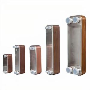 Stainless steel welded plate heat exchanger oil-water cooler fluorine water evaporator condenser small oil-water cooler