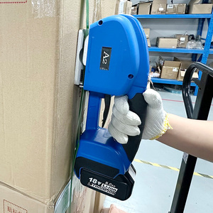 Máy đóng đai bán tự động cầm tay Wallepac A2, lực căng cao 3500N, dùng pin, kèm 2 pin - Product Image 4