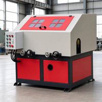 Polisseuse de tubes ronds automatique de haute qualité et durable avec moteur 4kW, tête de meulage de précision, construction en acier inoxydable pour les marchés mondiaux