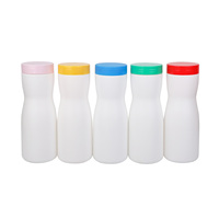 Haute Qualité En Gros 660ML En Plastique Pot À Épices Bouteille Emballage Jaune Papillon Cap Blanc Bouteille