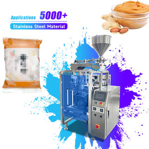 자동 페이스트 다기능 수직 포장기 액체 땅콩버터 잼 포장기 - Product Image 1